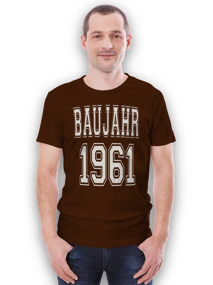 baujahr-1961-t-shirt braun 2