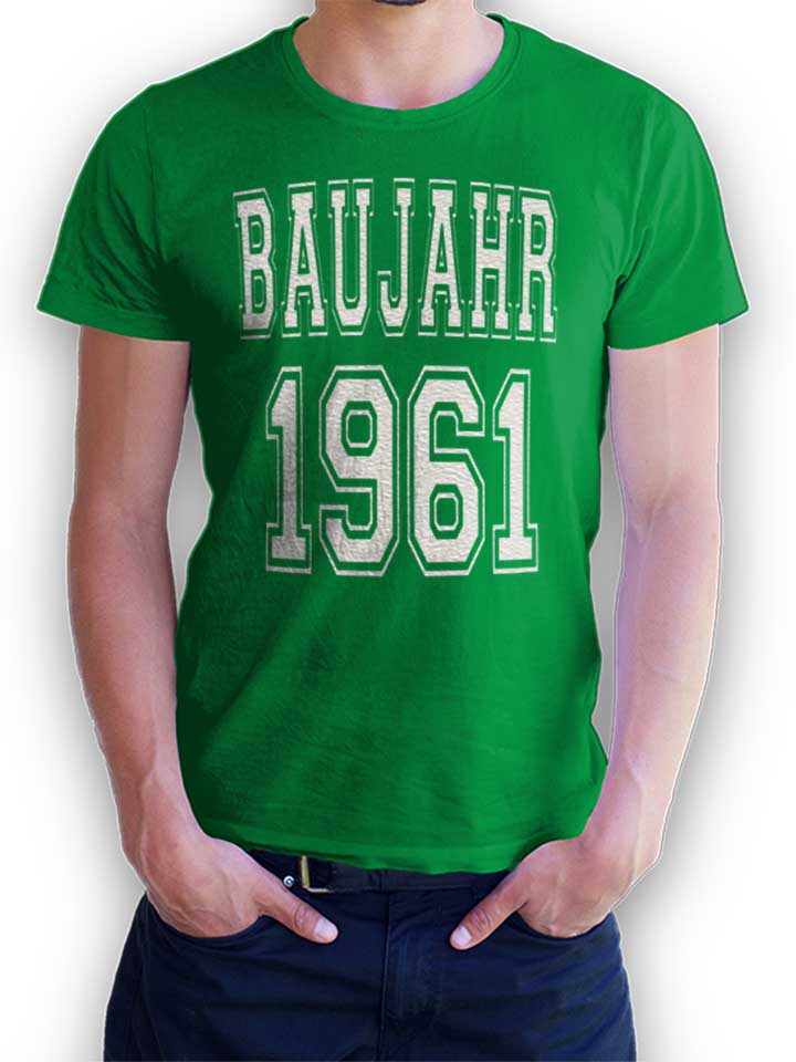 baujahr-1961-t-shirt gruen 1