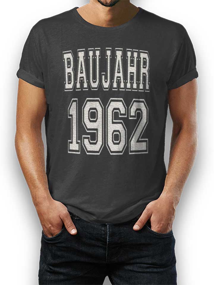 Baujahr 1962 T-Shirt dunkelgrau L