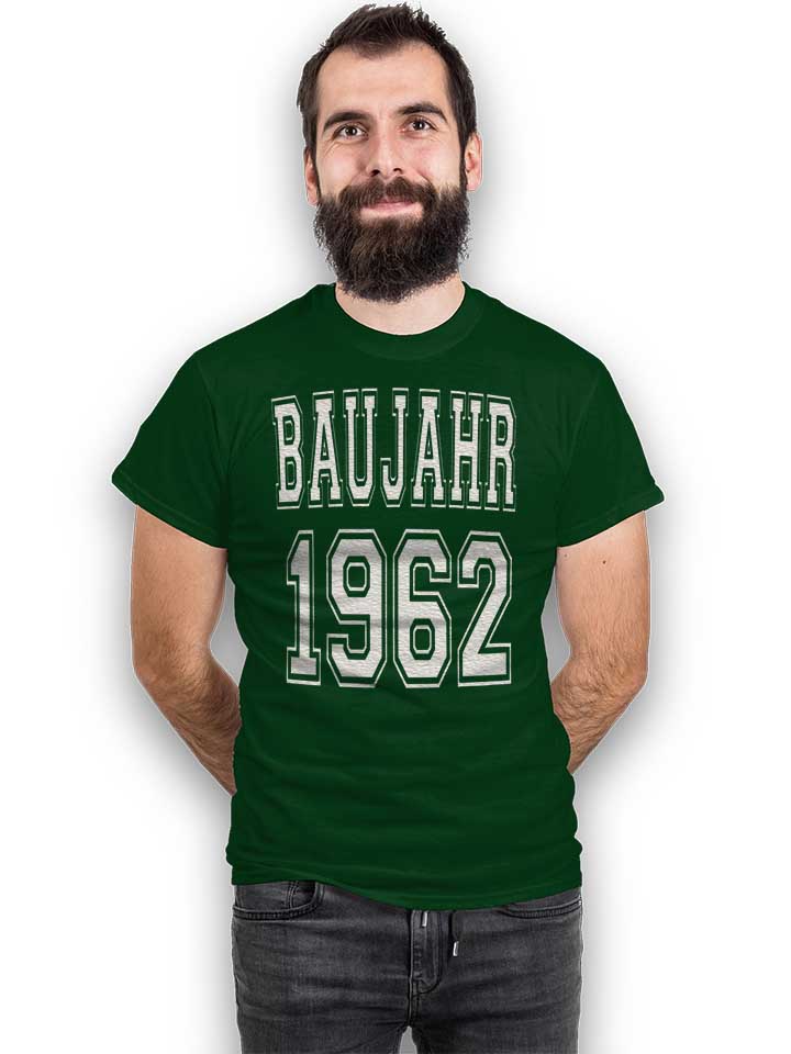 baujahr-1962-t-shirt dunkelgruen 2