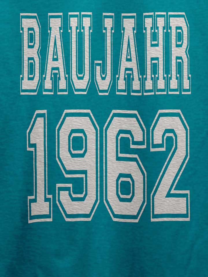 baujahr-1962-t-shirt tuerkis 4