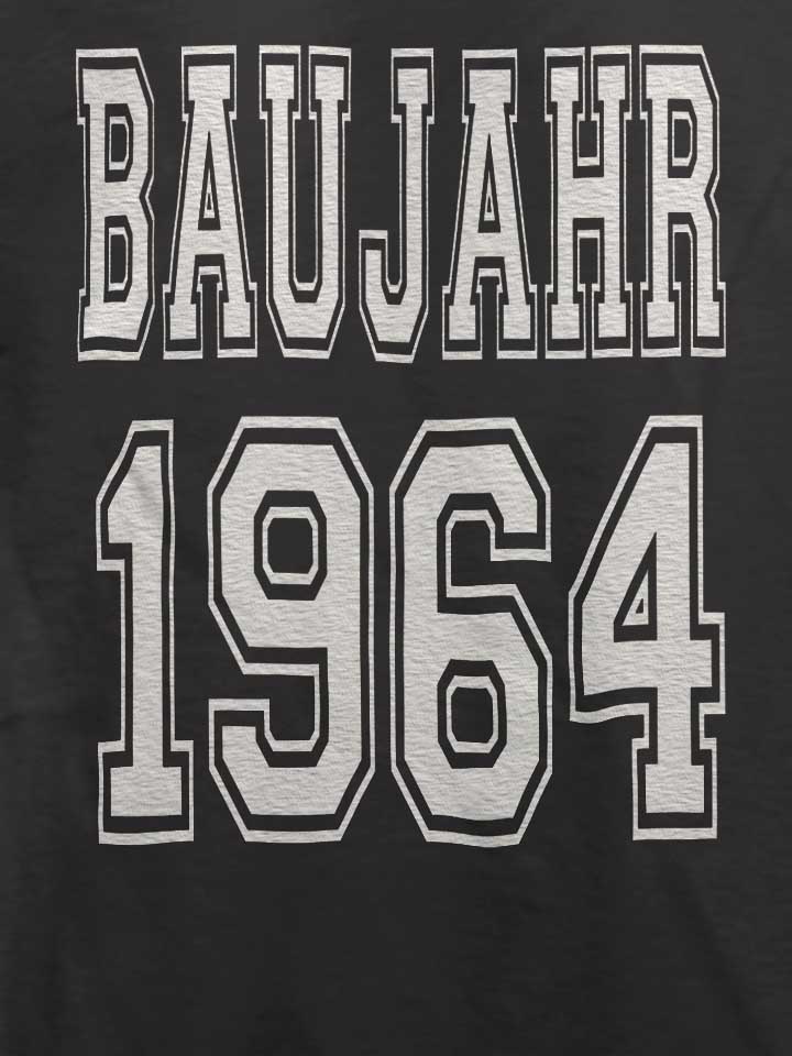 baujahr-1964-t-shirt dunkelgrau 4