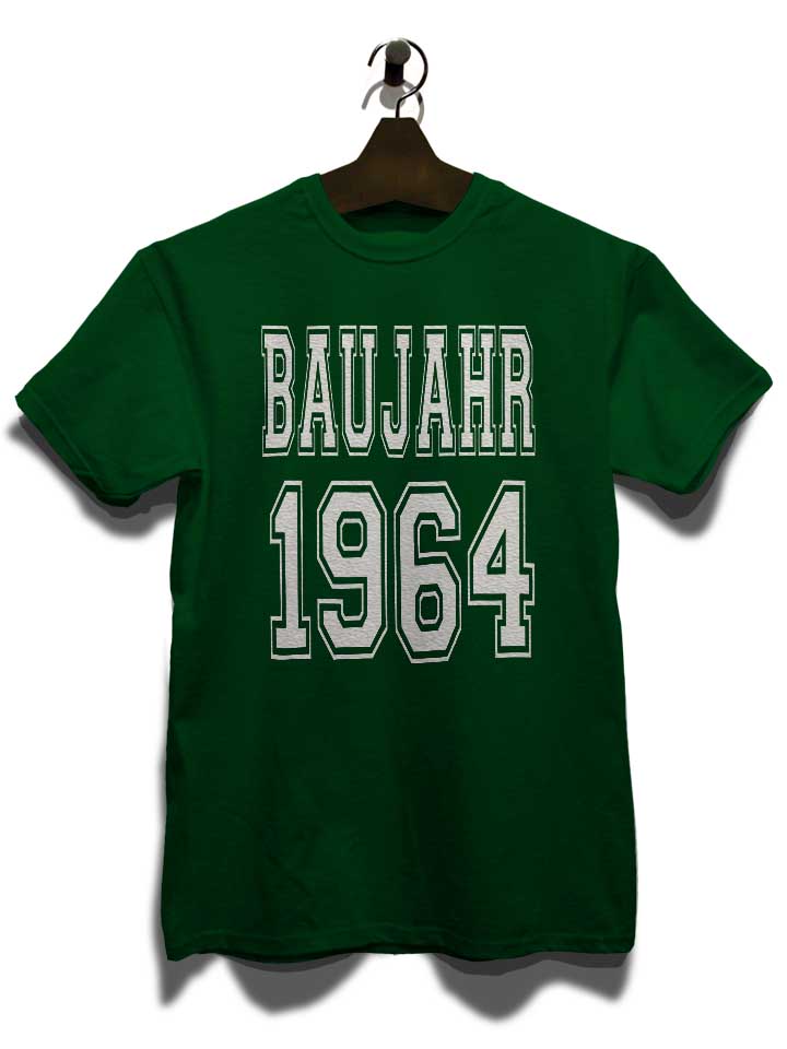 baujahr-1964-t-shirt dunkelgruen 3