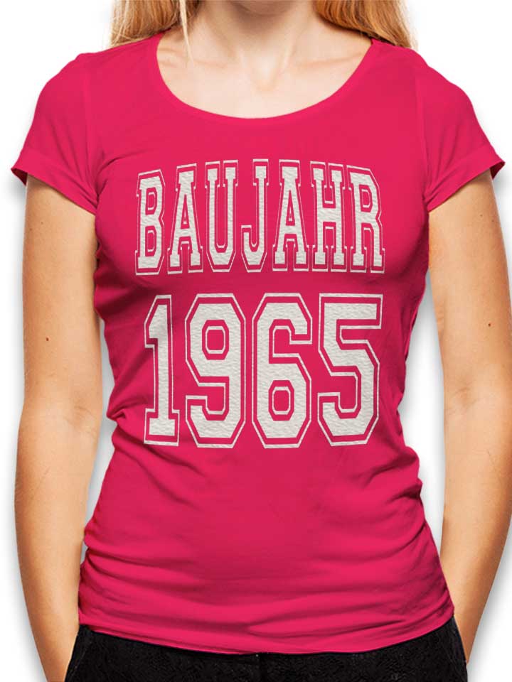 Baujahr 1965 Damen T-Shirt fuchsia L