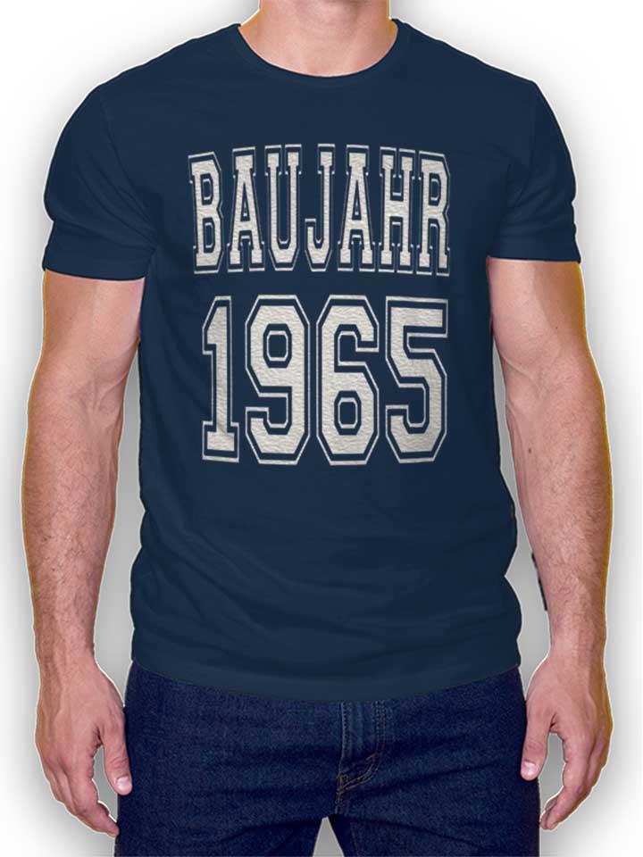 Baujahr 1965 Camiseta azul-marino L
