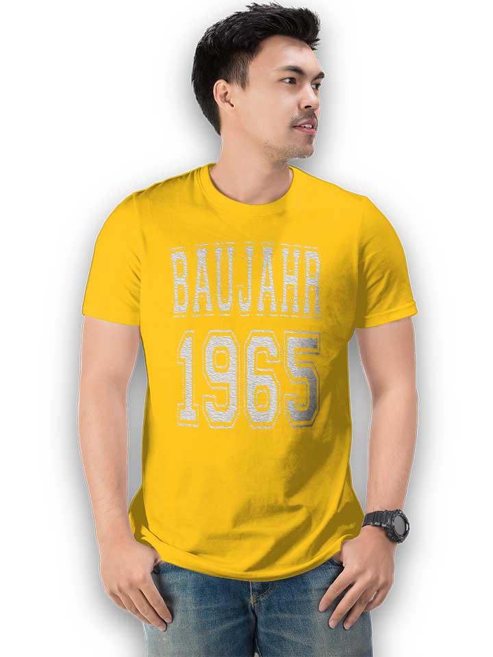 baujahr-1965-t-shirt gelb 2