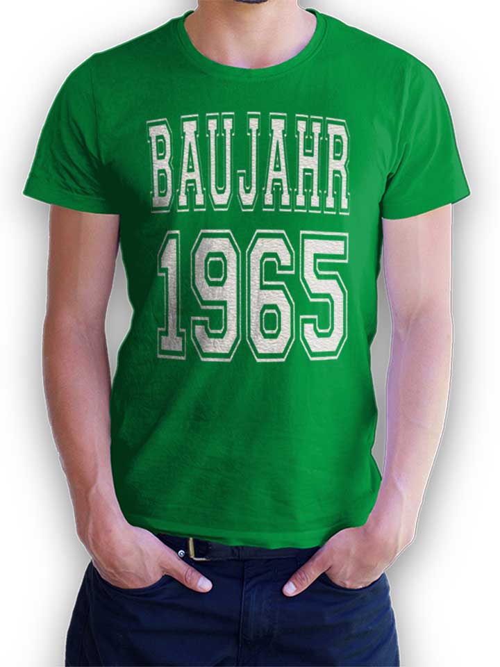 baujahr-1965-t-shirt gruen 1