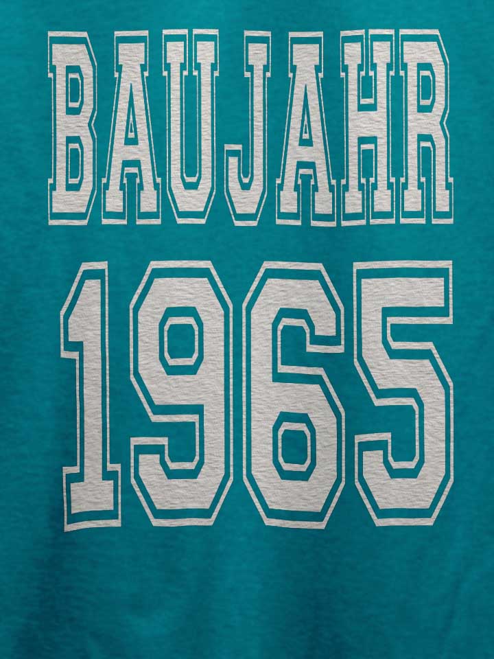 baujahr-1965-t-shirt tuerkis 4