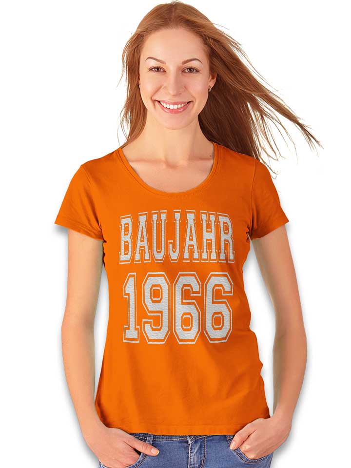 baujahr-1966-damen-t-shirt orange 2