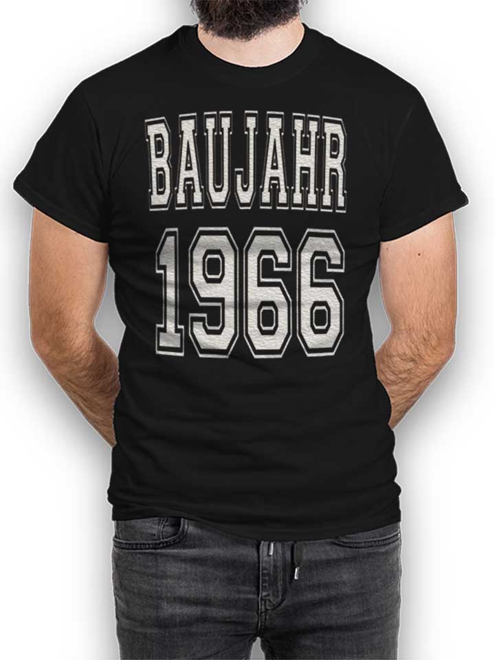 baujahr-1966-t-shirt schwarz 1