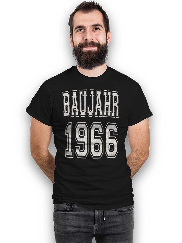 baujahr-1966-t-shirt schwarz 2