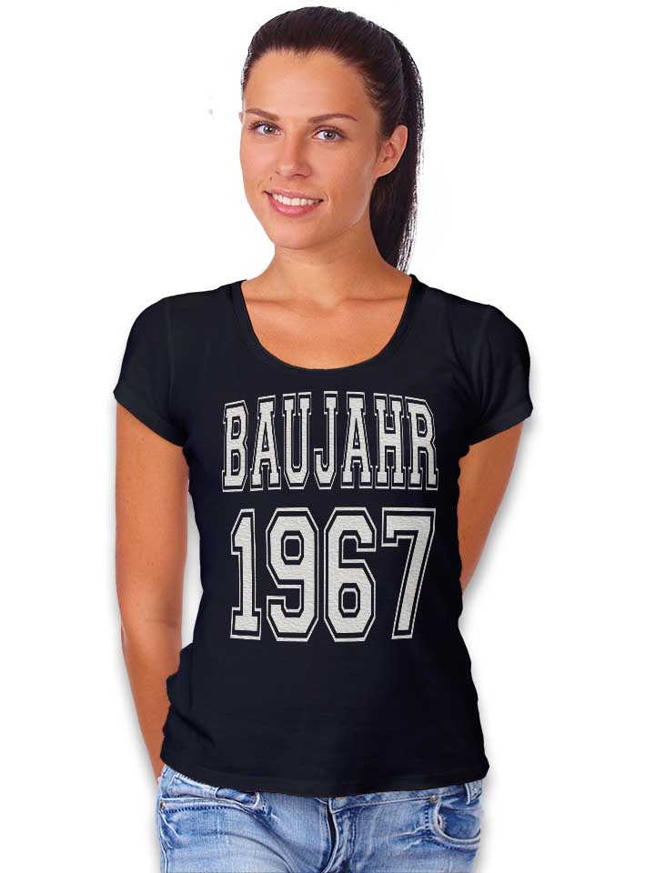 baujahr-1967-damen-t-shirt schwarz 2