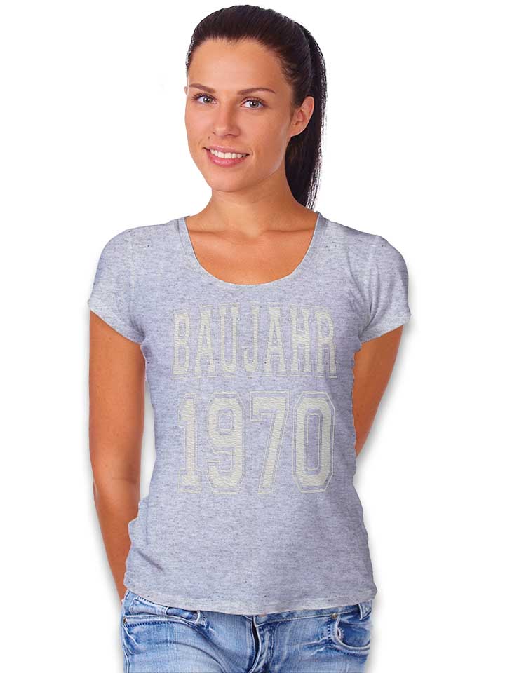 baujahr-1970-damen-t-shirt grau-meliert 2