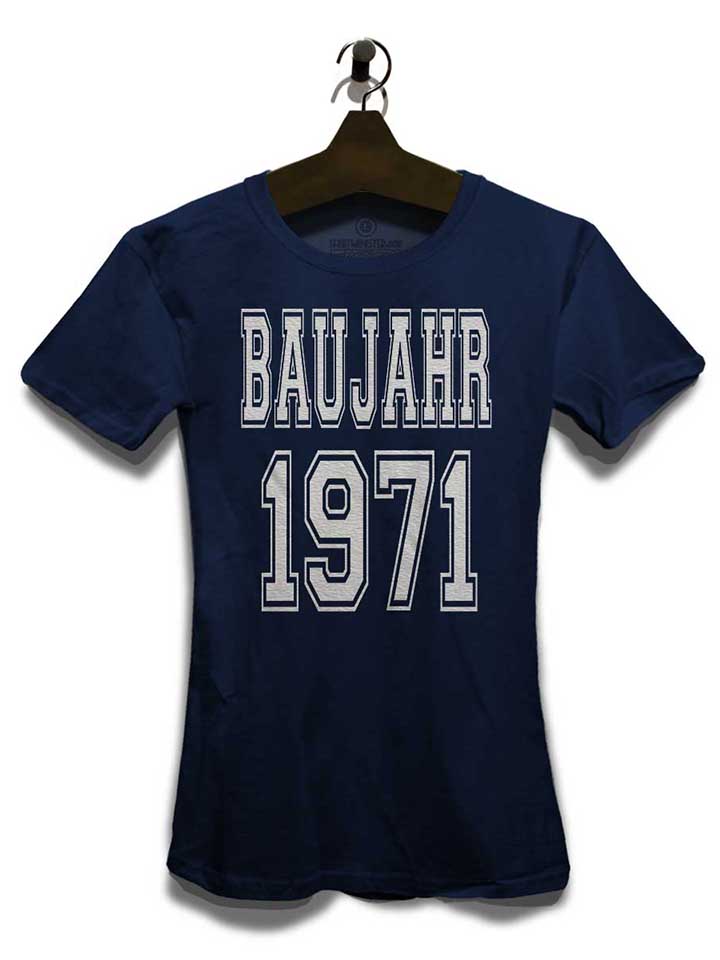 baujahr-1971-damen-t-shirt dunkelblau 3