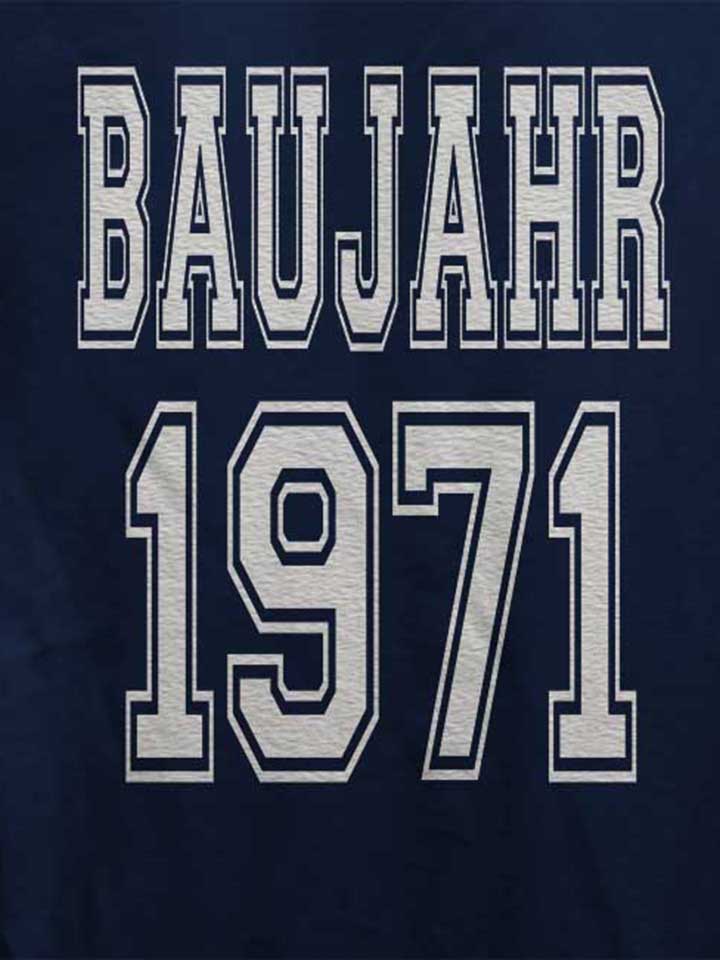 baujahr-1971-damen-t-shirt dunkelblau 4