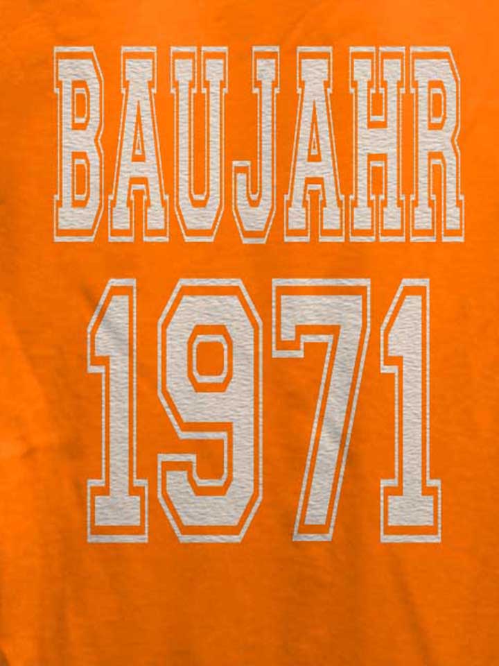 baujahr-1971-damen-t-shirt orange 4