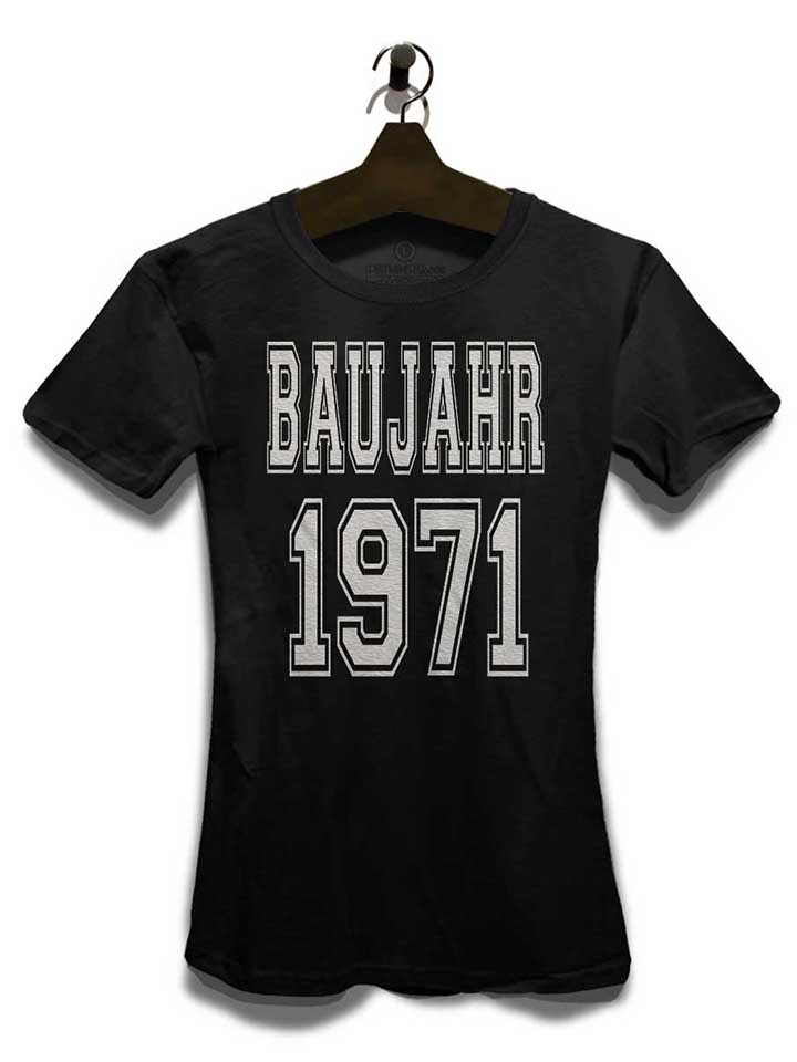 baujahr-1971-damen-t-shirt schwarz 3