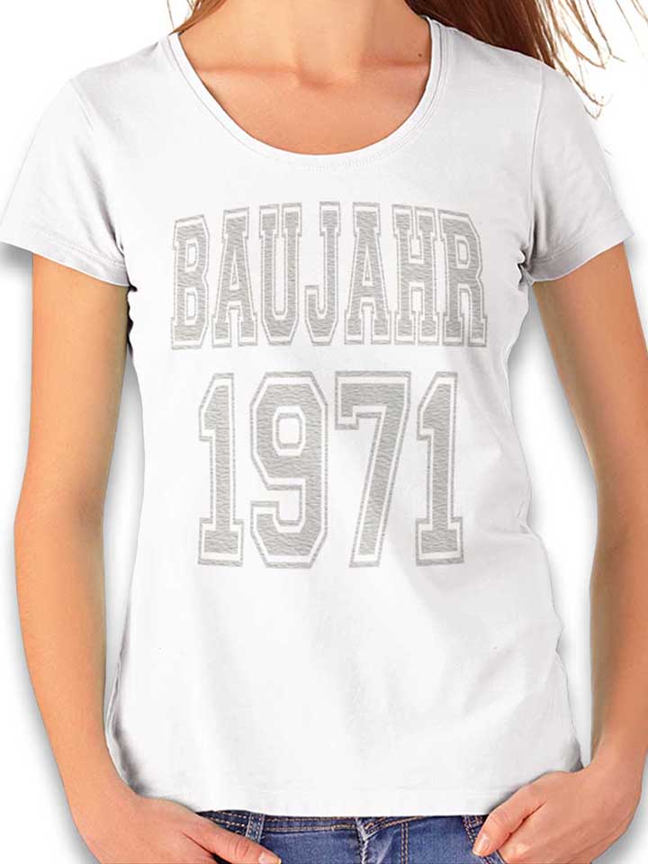 Baujahr 1971 Womens T-Shirt white L