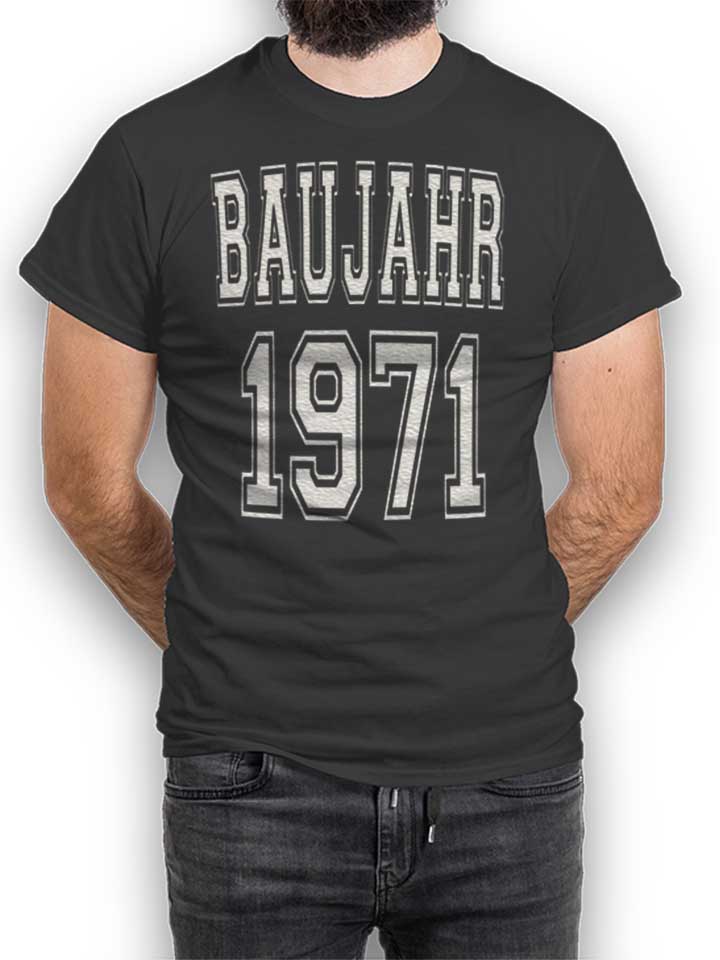 baujahr-1971-t-shirt dunkelgrau 1