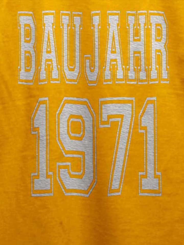 baujahr-1971-t-shirt gelb 4