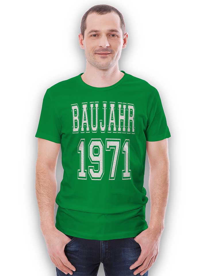 baujahr-1971-t-shirt gruen 2