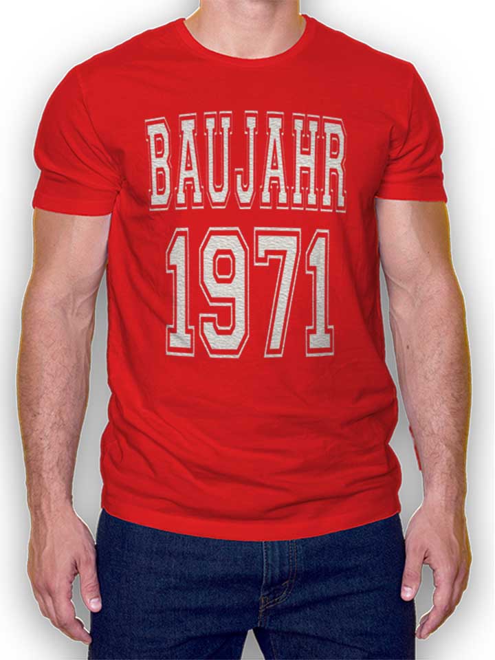 baujahr-1971-t-shirt rot 1