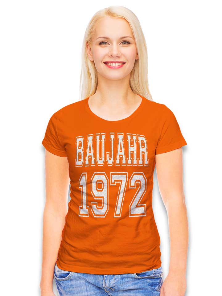 baujahr-1972-damen-t-shirt orange 2