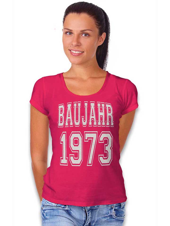 baujahr-1973-damen-t-shirt fuchsia 2
