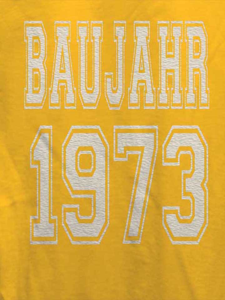 baujahr-1973-damen-t-shirt gelb 4