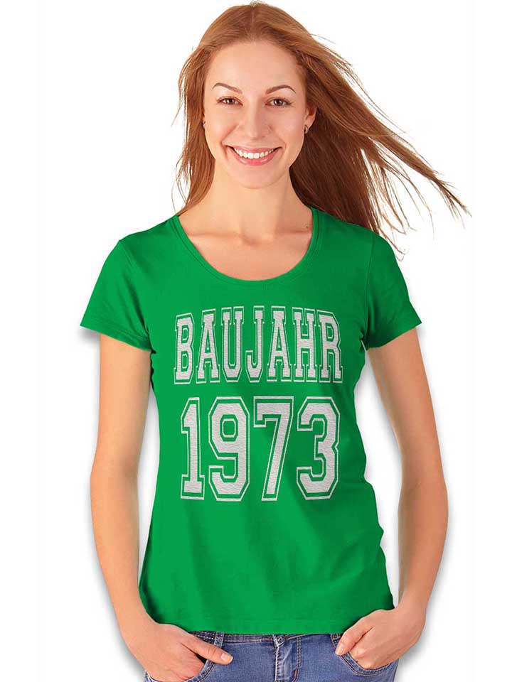 baujahr-1973-damen-t-shirt gruen 2