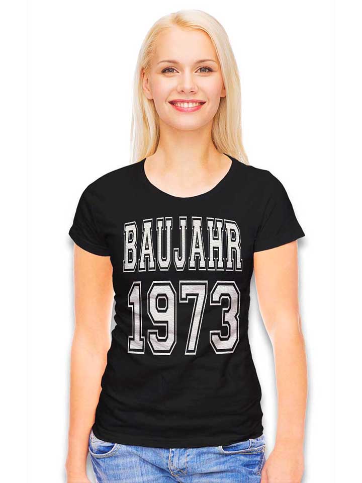 baujahr-1973-damen-t-shirt schwarz 2