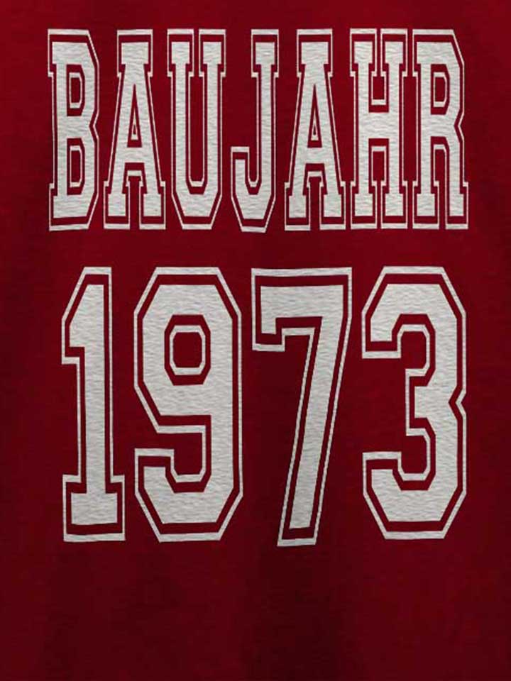 baujahr-1973-t-shirt bordeaux 4