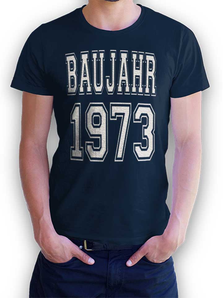 baujahr-1973-t-shirt dunkelblau 1