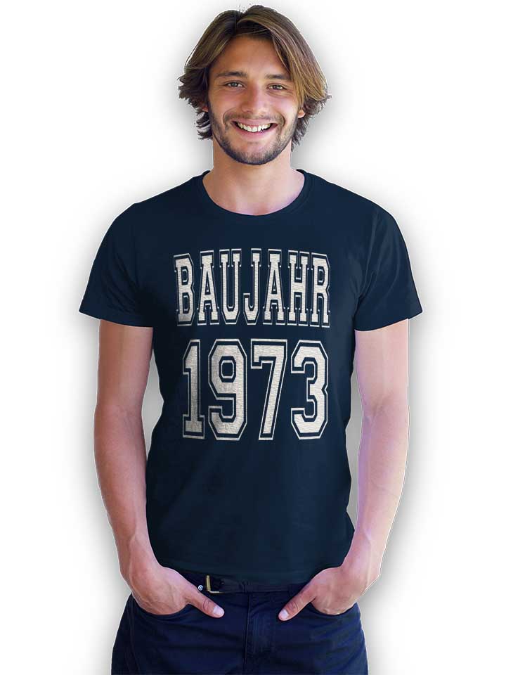 baujahr-1973-t-shirt dunkelblau 2