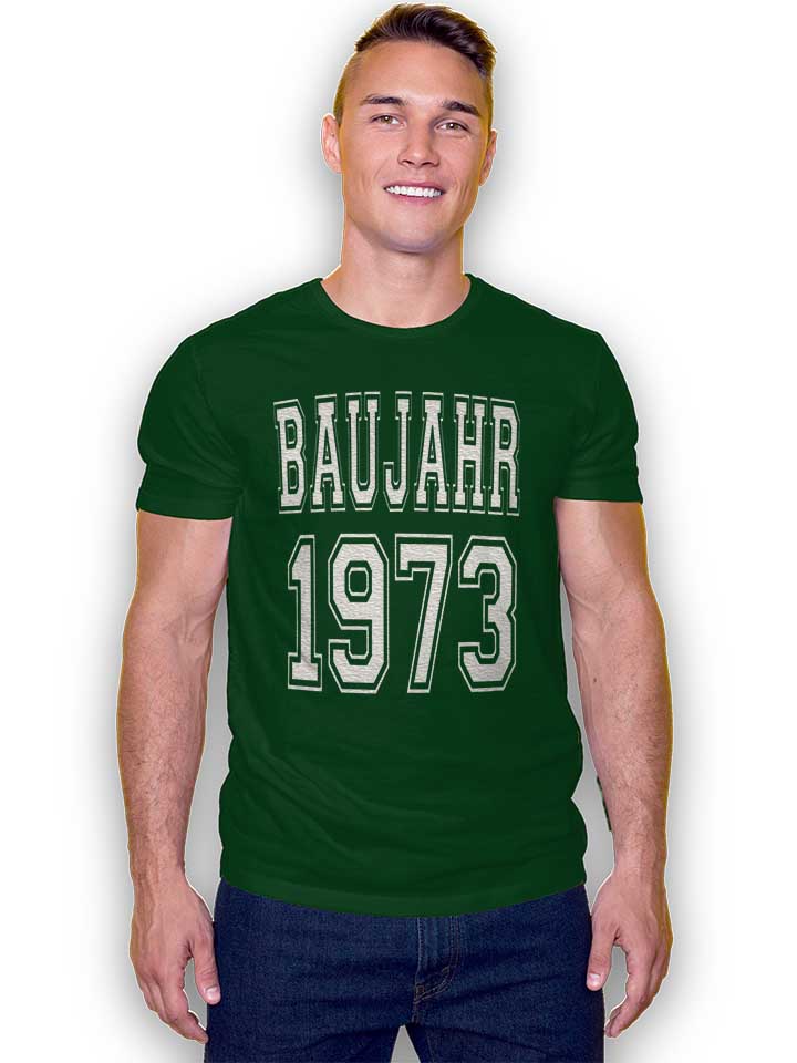 baujahr-1973-t-shirt dunkelgruen 2