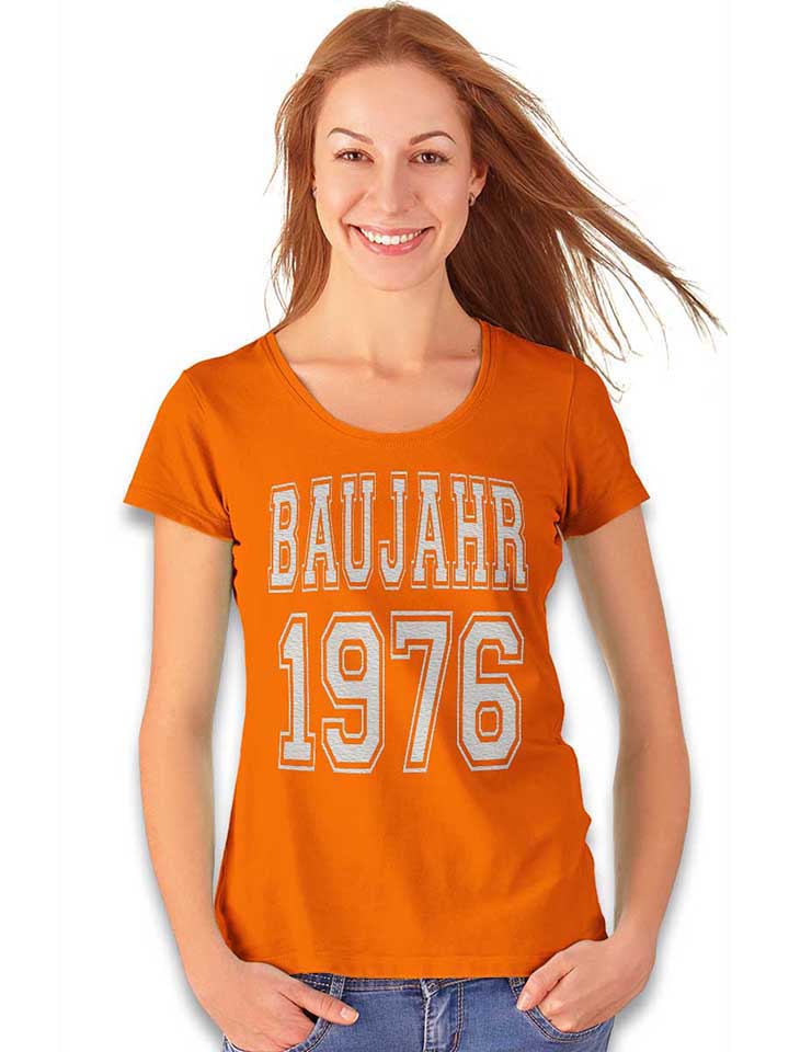 baujahr-1976-damen-t-shirt orange 2