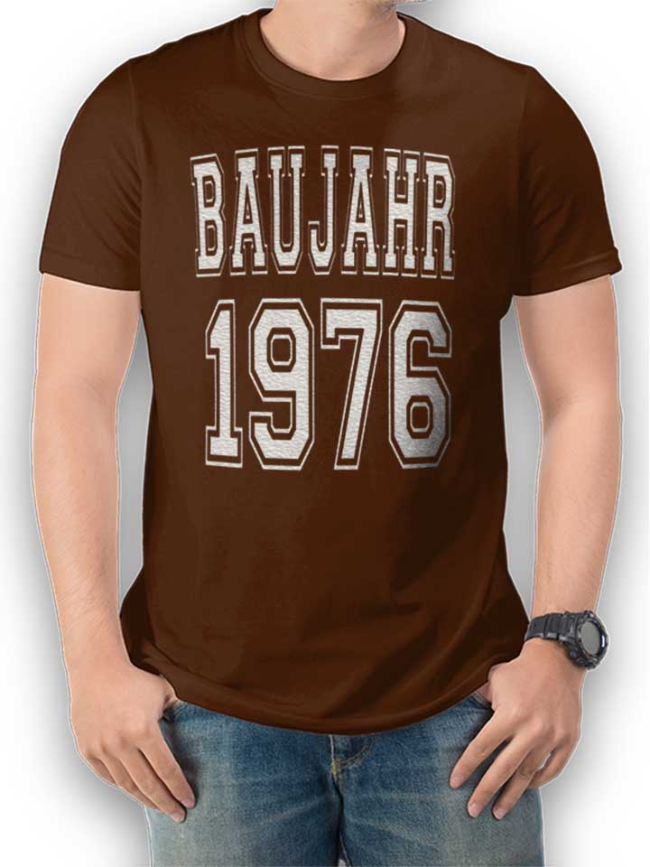 baujahr-1976-t-shirt braun 1
