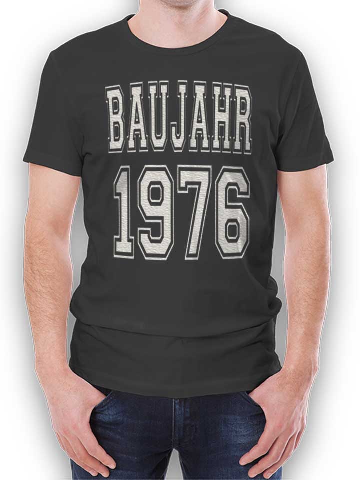 baujahr-1976-t-shirt dunkelgrau 1