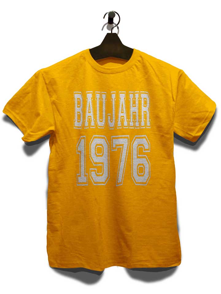 baujahr-1976-t-shirt gelb 3