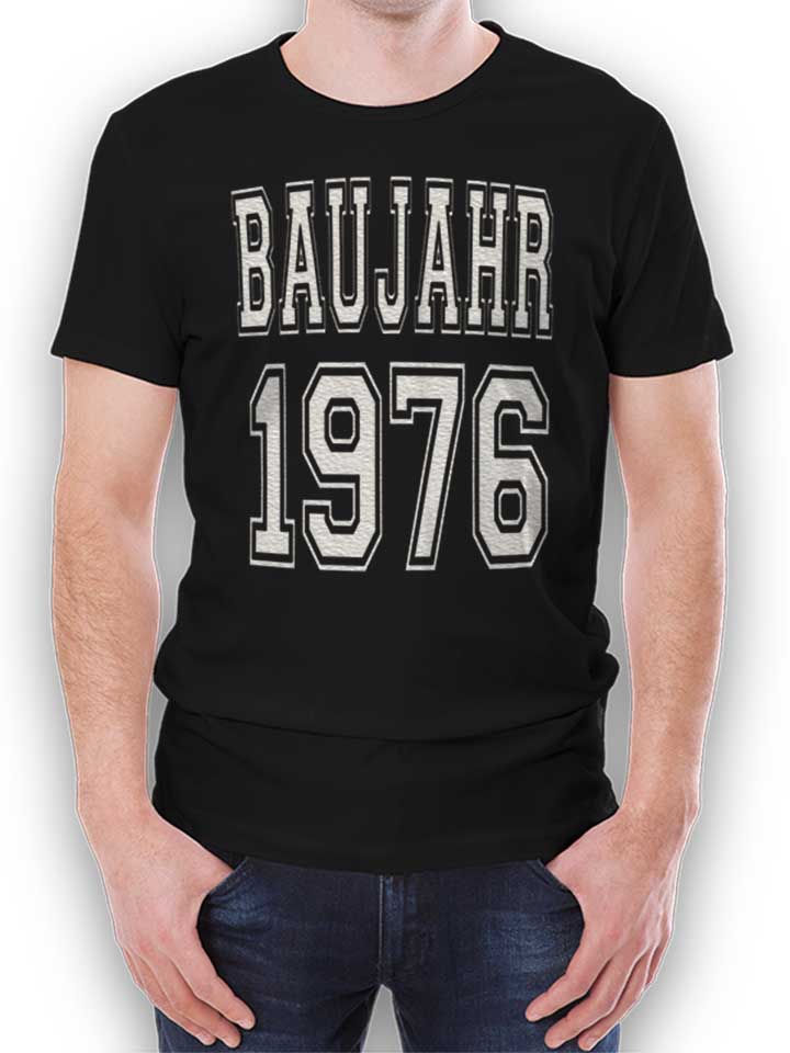 baujahr-1976-t-shirt schwarz 1