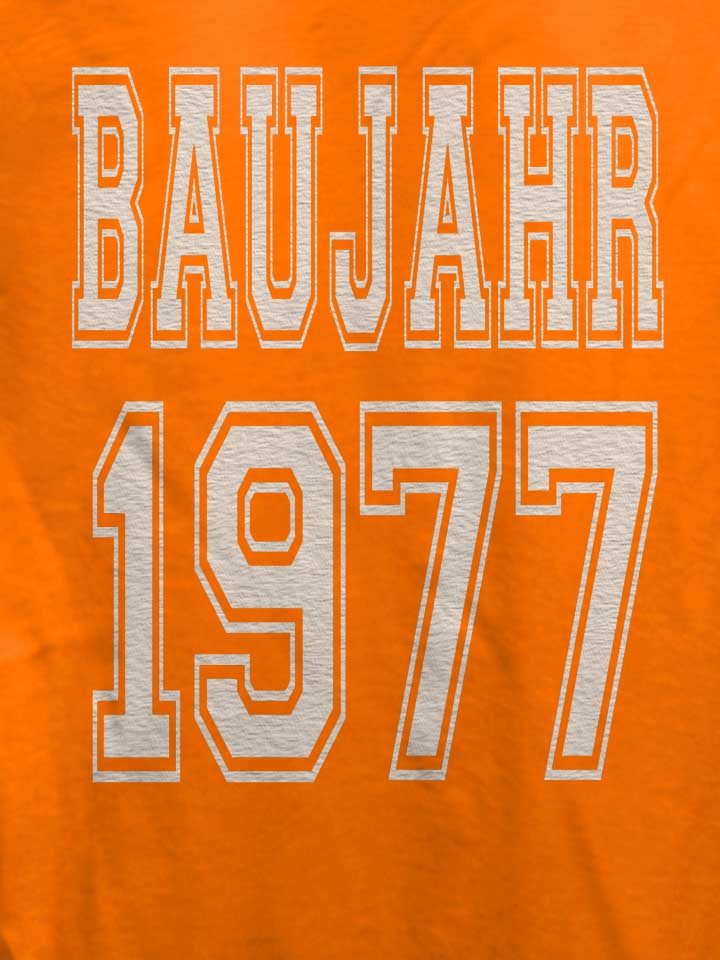 baujahr-1977-damen-t-shirt orange 4
