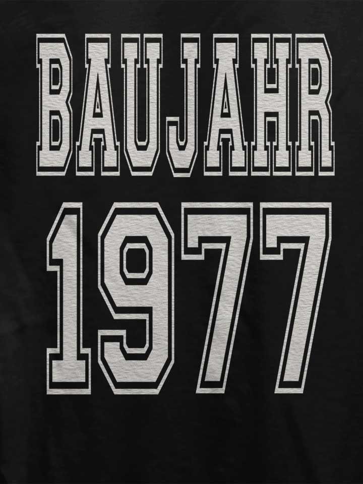 baujahr-1977-damen-t-shirt schwarz 4