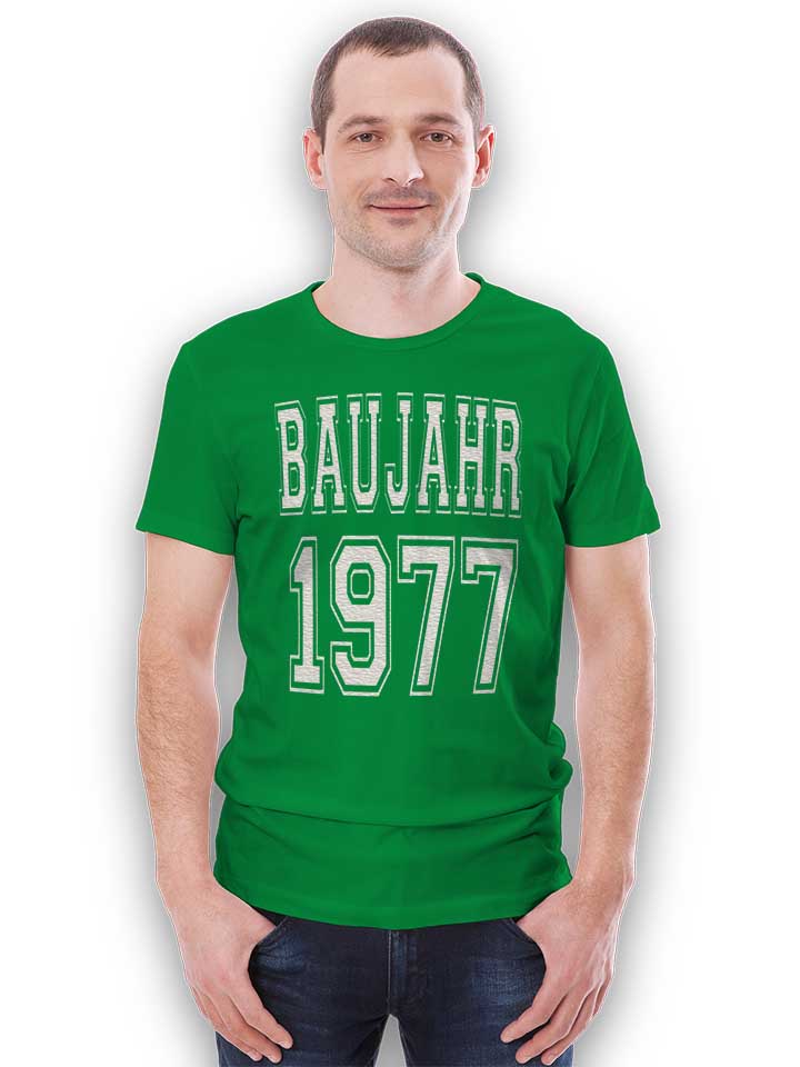 baujahr-1977-t-shirt gruen 2