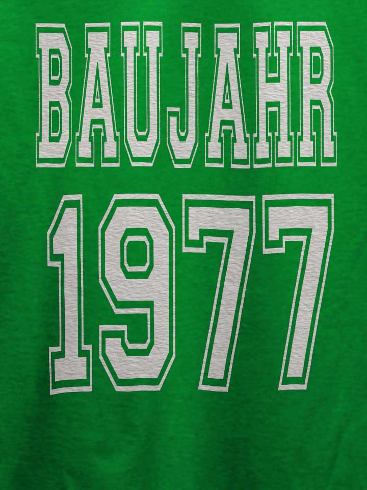 baujahr-1977-t-shirt gruen 4
