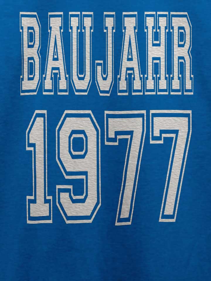 baujahr-1977-t-shirt royal 4