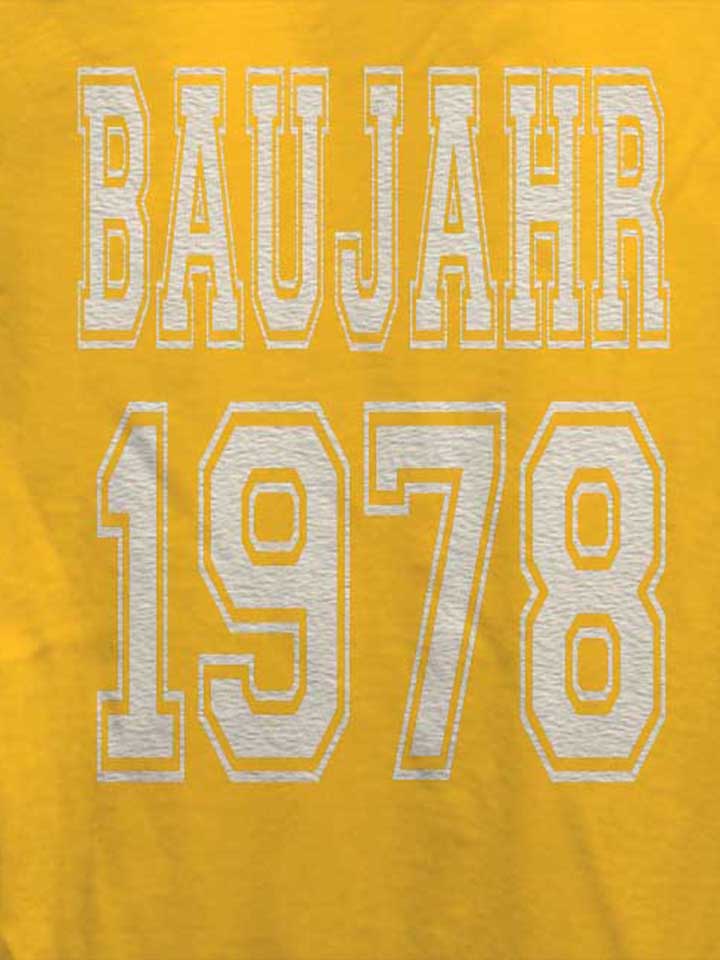 baujahr-1978-damen-t-shirt gelb 4