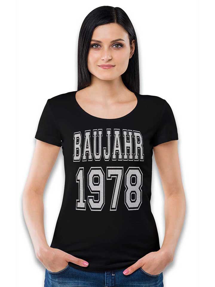baujahr-1978-damen-t-shirt schwarz 2