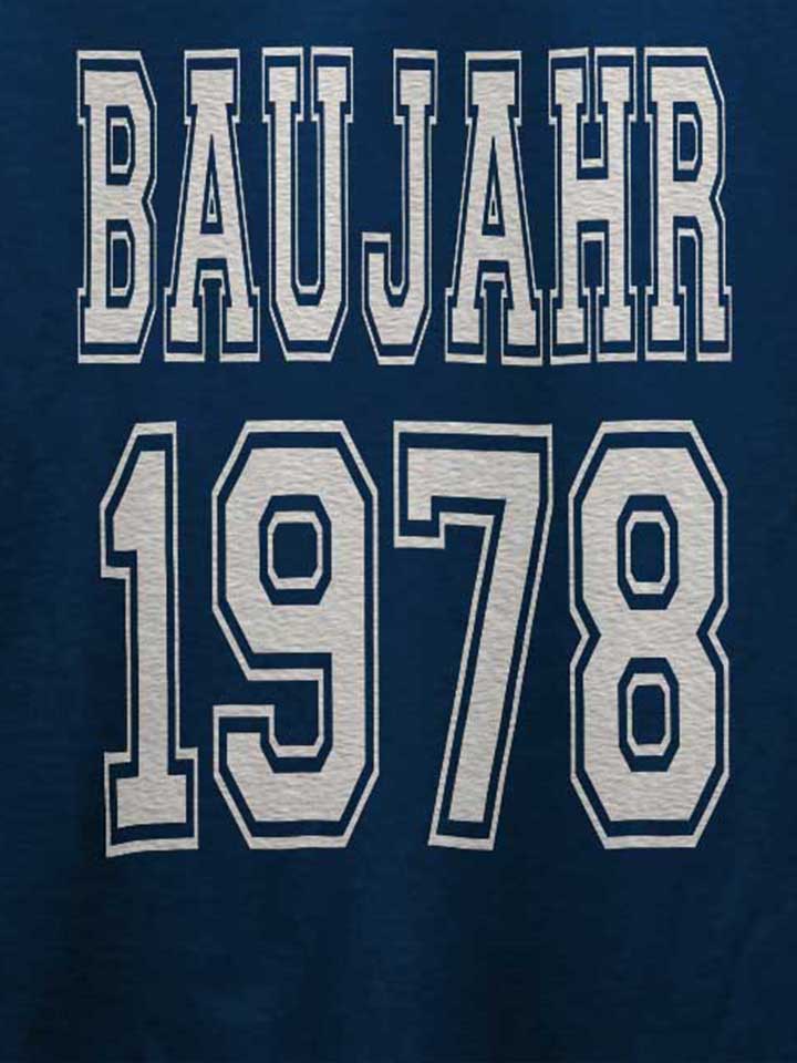 baujahr-1978-t-shirt dunkelblau 4