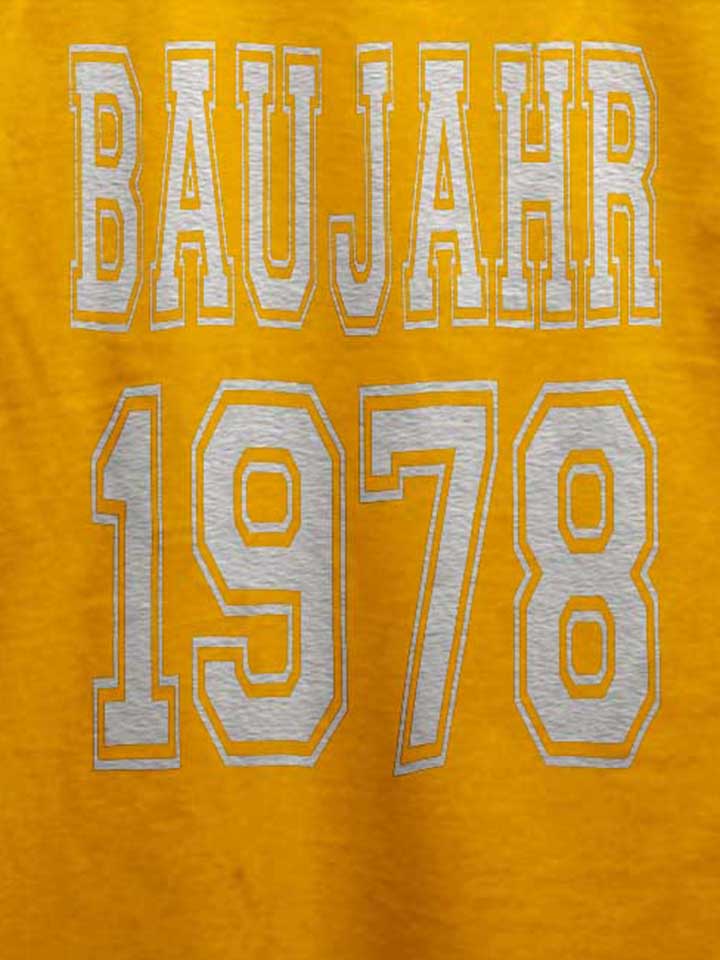 baujahr-1978-t-shirt gelb 4