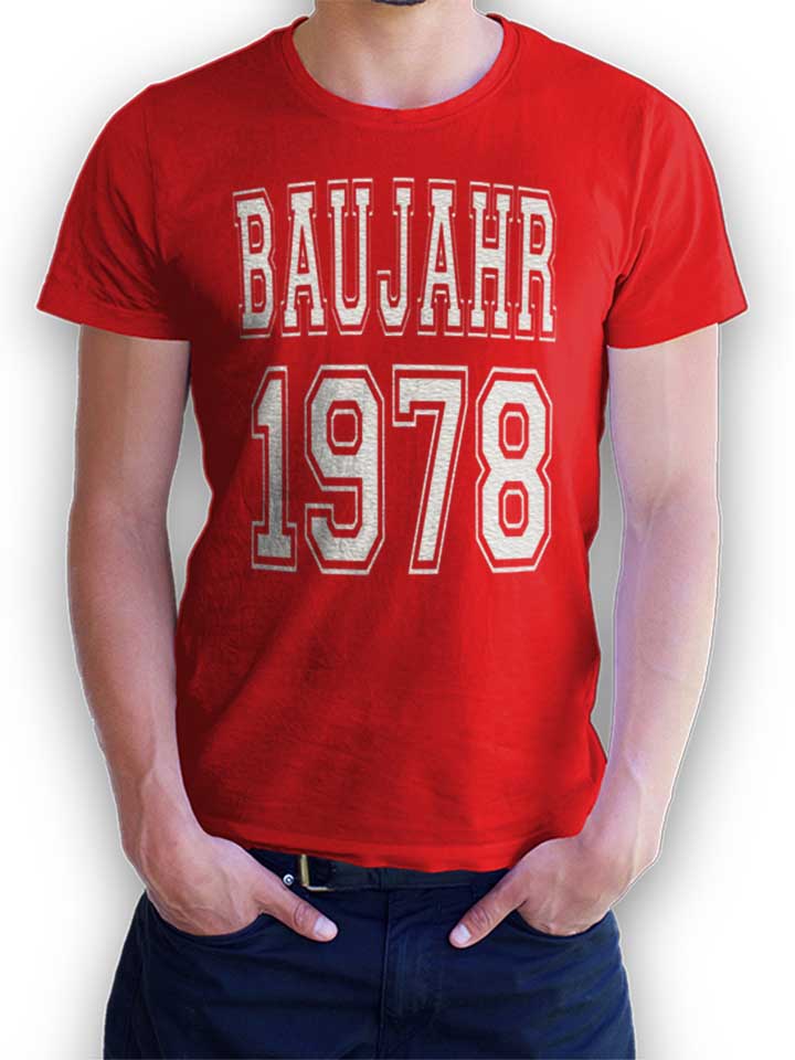 baujahr-1978-t-shirt rot 1